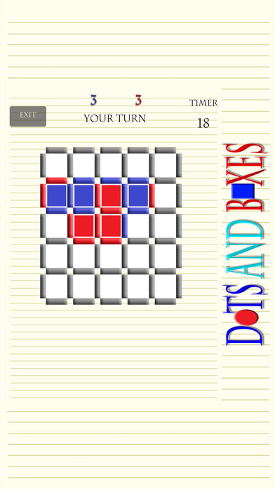Dots And Boxes Multiplayer Online screenshot 3