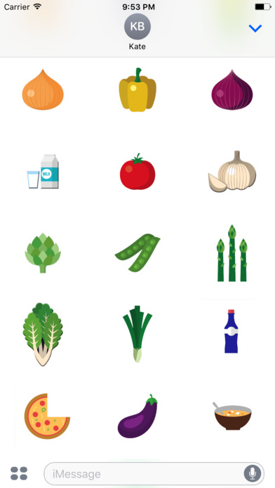 Food & Eat - emoji stickers screenshot 2