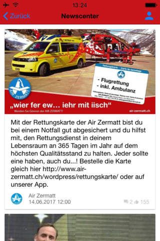 Air Zermatt AG screenshot 4