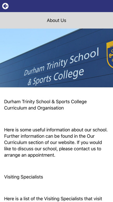 Durham Trinity School screenshot 3