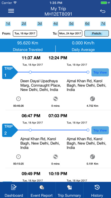 Vt4india Tracker screenshot 2