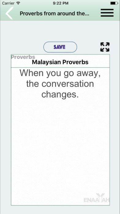 Proverbs from around the World screenshot 2