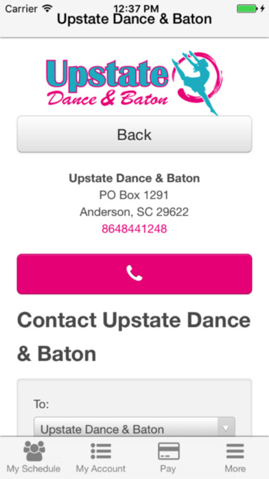 Upstate Dance & Baton 4505 screenshot 3