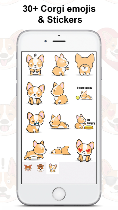 CorgiMoj - Corgi Emoji & Stickers screenshot 2
