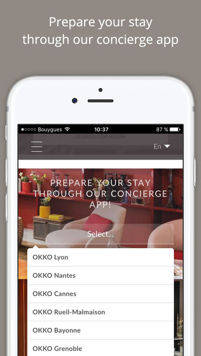 Okko Hotels screenshot 2