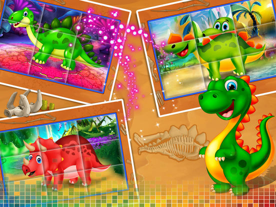 Dinosaur swap puzzle screenshot 7