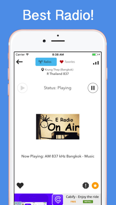 Radio Thailand - Tahi Radios AM FM Online Rec Hq screenshot 2