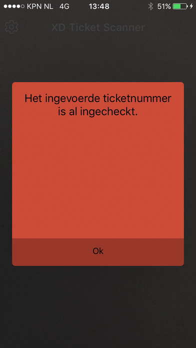 XD Ticket Scanner screenshot 2