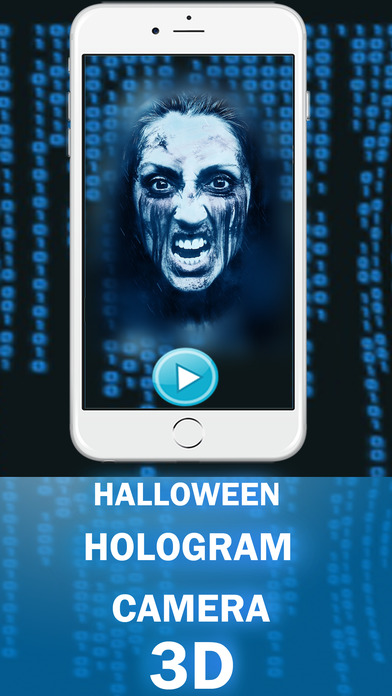 Halloween Hologram Ghost 3D Camera Prank screenshot 2