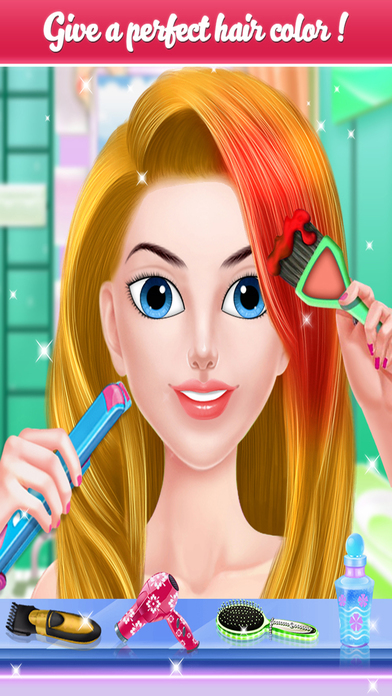 Model Star Girl Hair Salon screenshot 2