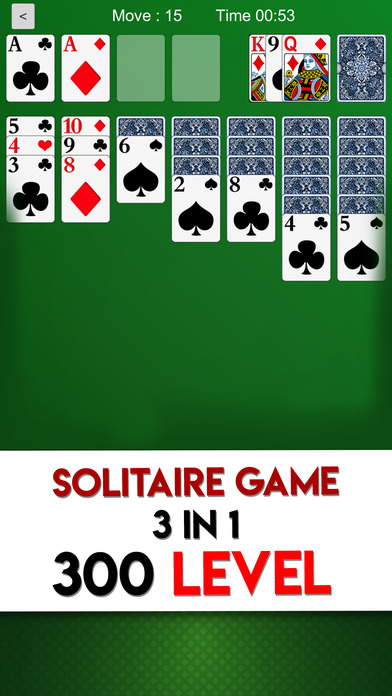 Solitaire Spider Classic 300 Card Game screenshot 2