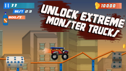 Monster Truck Roadster : Off-road MMX Hill Racer screenshot 2
