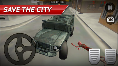 Zombie Killer Drive Simulator 3D screenshot 4