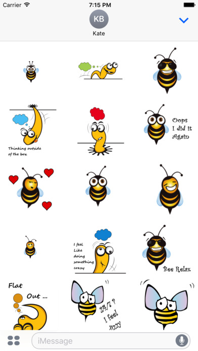Beehive Coworkers Stickers screenshot 4