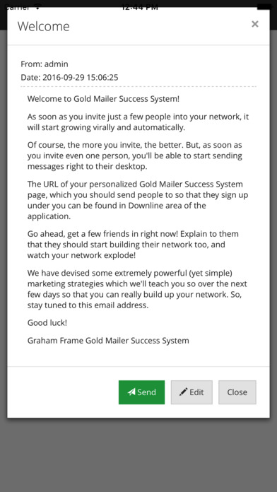 Goldmailer Club screenshot 3