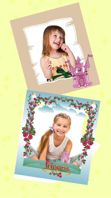 Princess photo frames & album screenshot 3