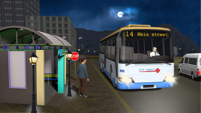 Real Urban Passenger Bus Driving 2017 screenshot 3