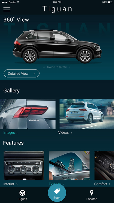 New Volkswagen Tiguan screenshot 2