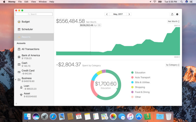 Money for Mac 5.1 破解版 - 优秀的财务管理记账工具