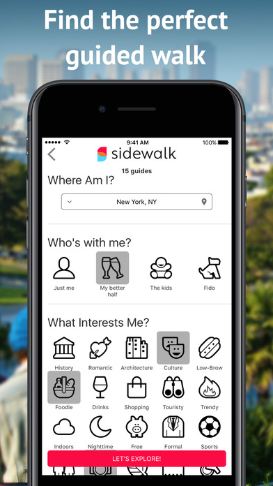 Sidewalk - Walking Tours screenshot 4