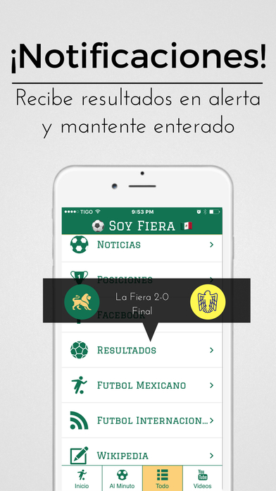 Soy Fiera App - Futbol de México screenshot 3