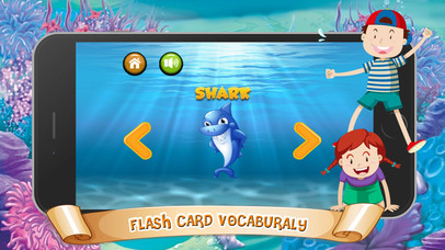 Sea animas puzzle vocabulary and alphabet ABC screenshot 3