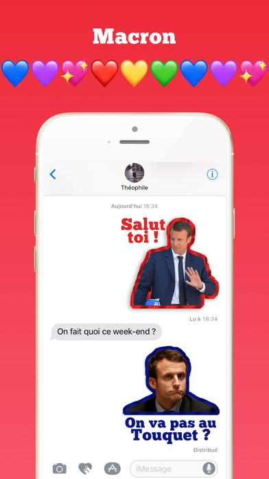 Macron Président 2017-2022 Stickers autocollants screenshot 4