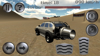 Jet Car 4x4 - Multiplayer Jeep screenshot 4