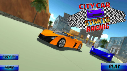 City Car Stunts racing screenshot 3
