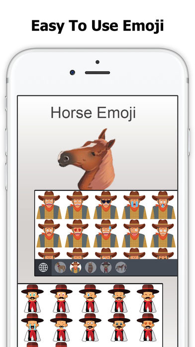 Horse Emoji - Equestrian Sticker screenshot 3