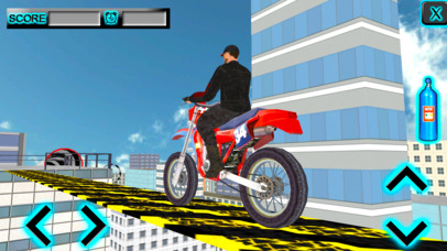 Rooftop Bike Stunt Simulator & Rider screenshot 2