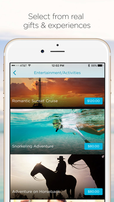 Princess Cruise Lines Gift Registry screenshot 3