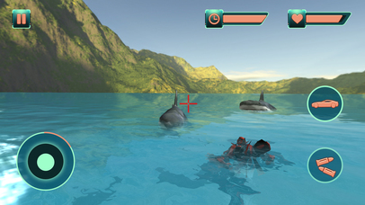 Car Robot Transform Angry Shark Attack- Robot Wars screenshot 3