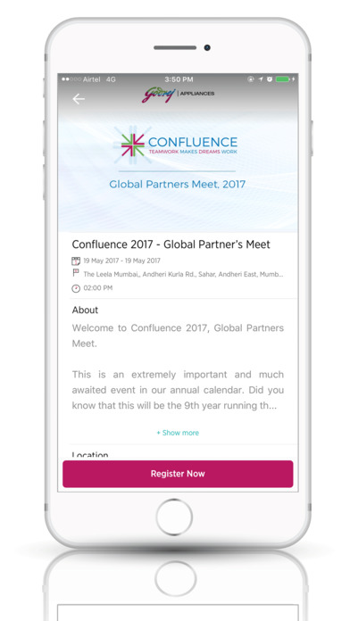 Confluence 2017 - Global Partner’s Meet screenshot 3