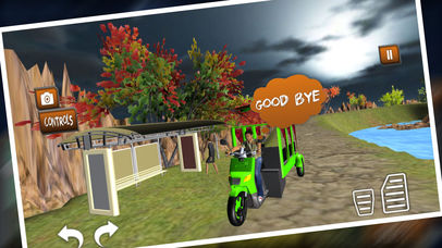 Drive Legend Rickshaw 3D screenshot 2