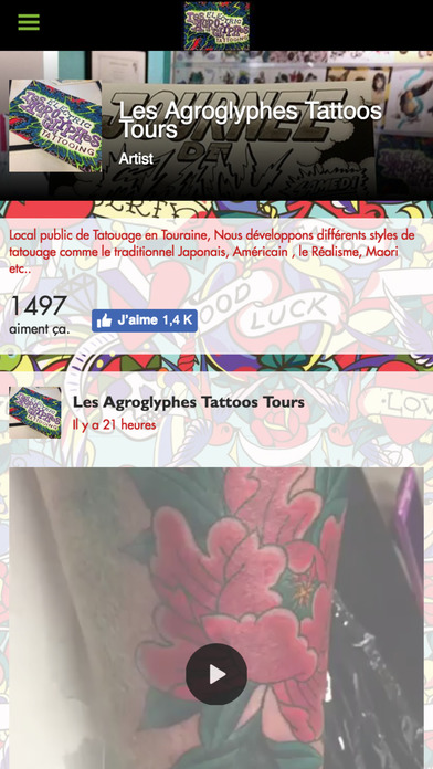 Les agroglyphes tattoos screenshot 4