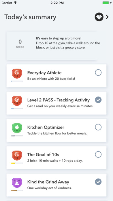 Vivi – personal health strategies & motivation screenshot 3