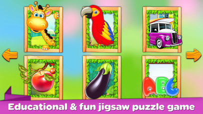 Baby Wooden Jigsaw Puzzle For Kids & Toddlers screenshot 3