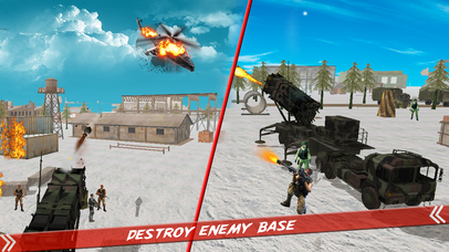 Helicopter Defence Strike - 3d Anti Aircraft Games screenshot 4