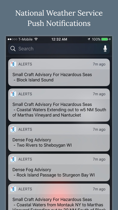 NOAA Marine Weather Forecast Alerts & Warnings screenshot 2