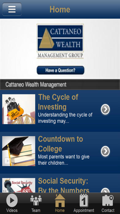 Cattaneo Wealth Management screenshot 2