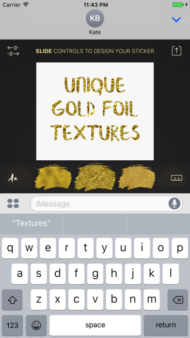 Foil Vibes - Design Your Own Custom Stickers screenshot 2