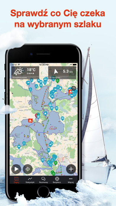 Żegluj: water navigation screenshot 2