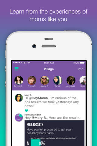 HeyMama: Chat with moms like you in real-time screenshot 4