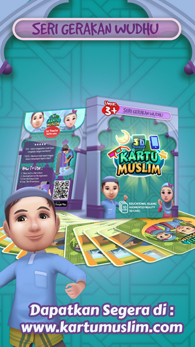 Kartu Muslim : Wudhu screenshot 2
