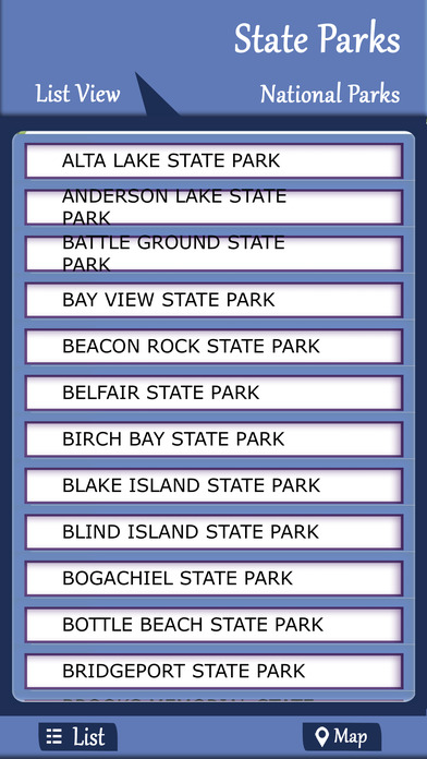 Washington State Parks Offline Guide screenshot 2