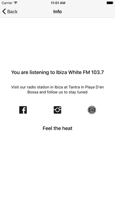 Ibiza White FM screenshot 2