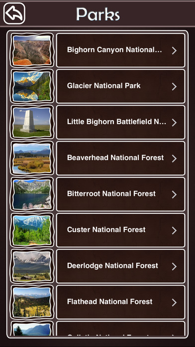 Montana National & State Parks screenshot 3