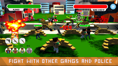 Blocky Shooter: Mafia War screenshot 2