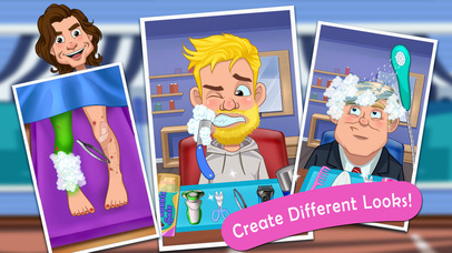 Kids Celebrity Hair Shave - Salon Games screenshot 3